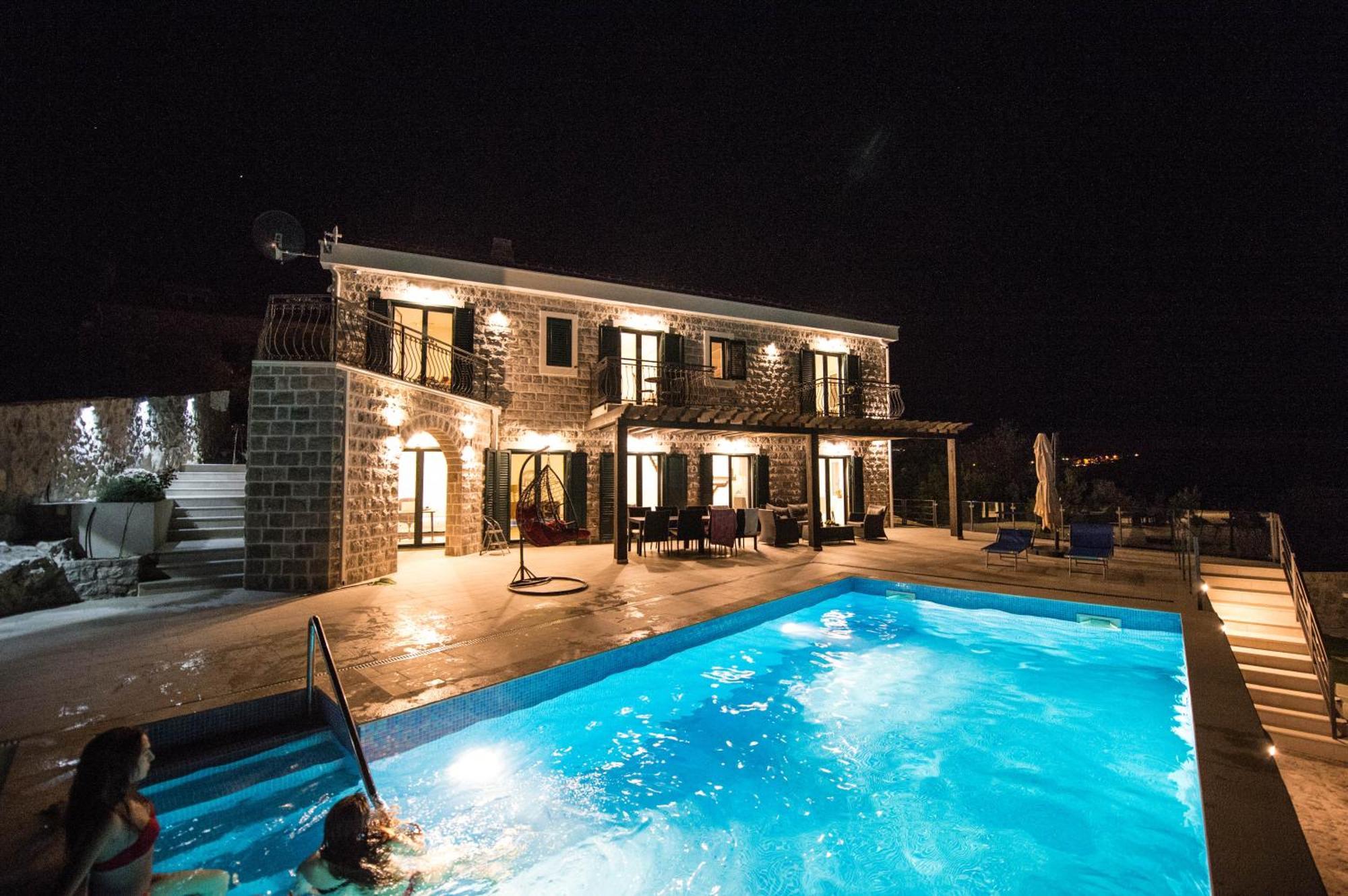 Villa Vista Azzurra Тиват Экстерьер фото