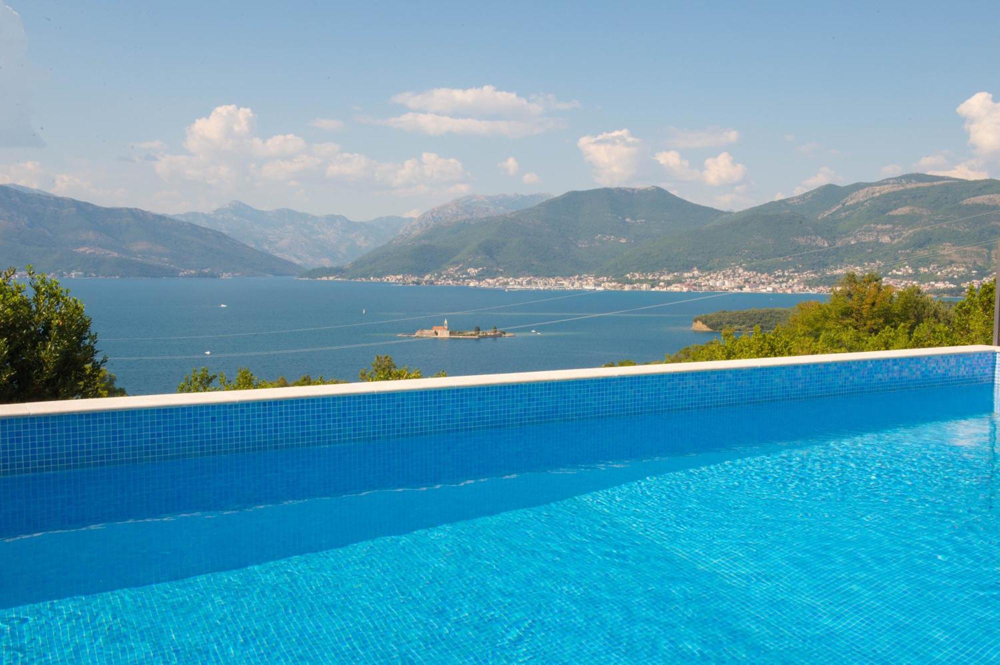 Villa Vista Azzurra Тиват Экстерьер фото