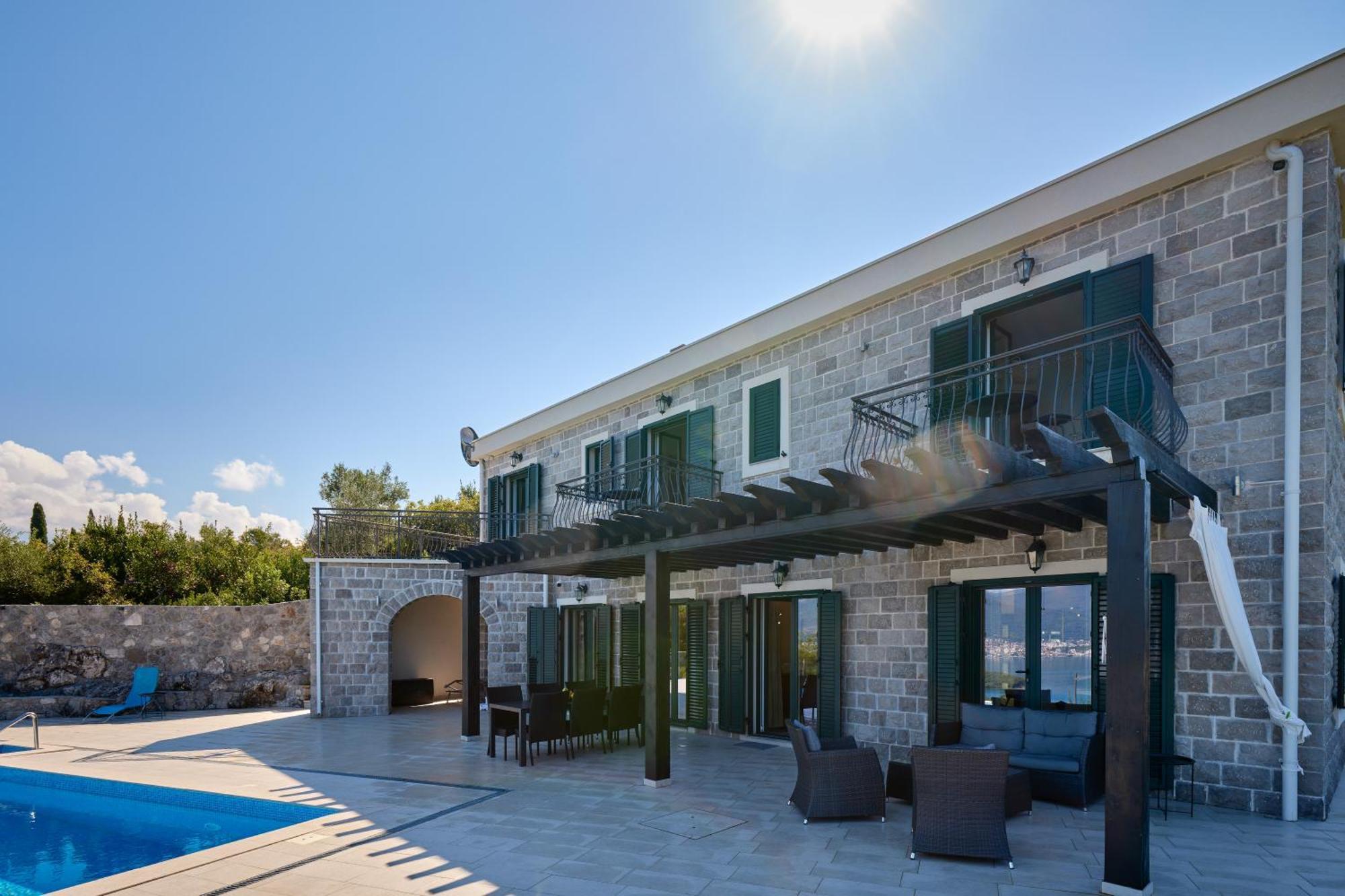Villa Vista Azzurra Тиват Экстерьер фото